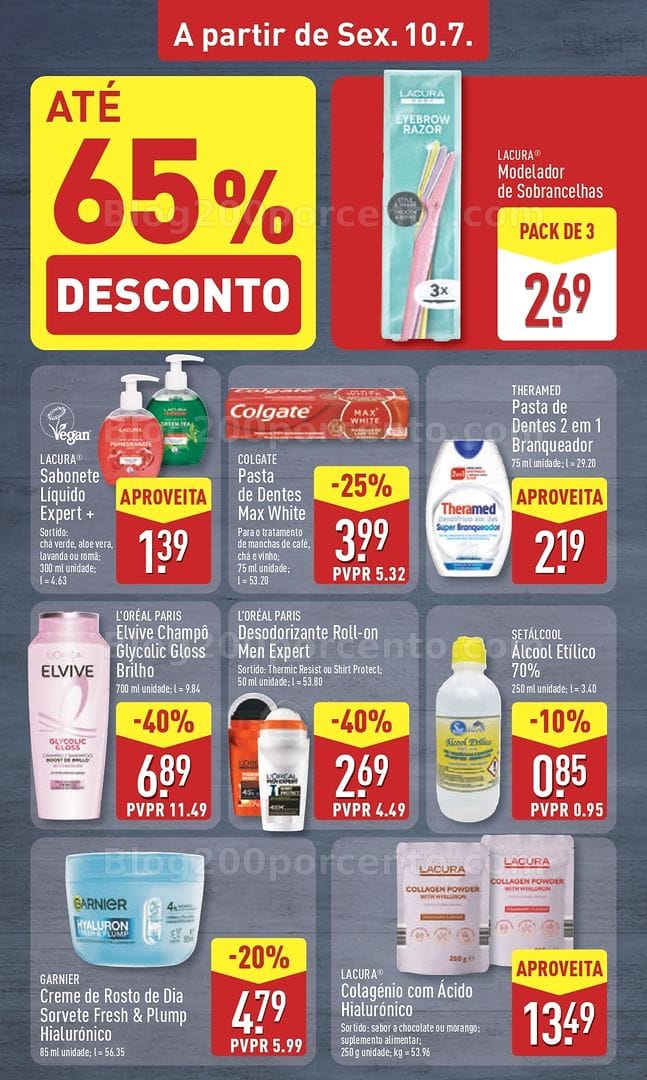 Antevisão Folheto ALDI Promoções de 6 a 12 julho